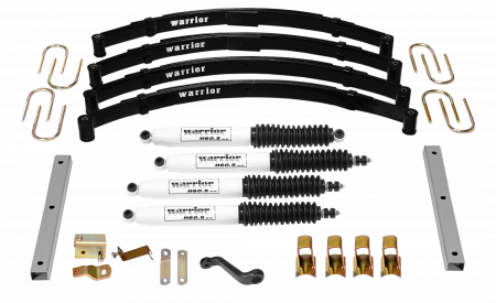 Warrior Products 2.0 Inch Lift Kit 87-95 Jeep Wrangler YJ - Click Image to Close